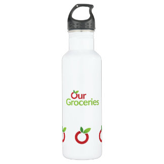 OurGroceries 24 oz Waterfles