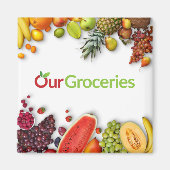 OurGroceries Magnet (Voorkant)
