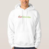 OurGroceries Mannen Hoodie (Voorkant)