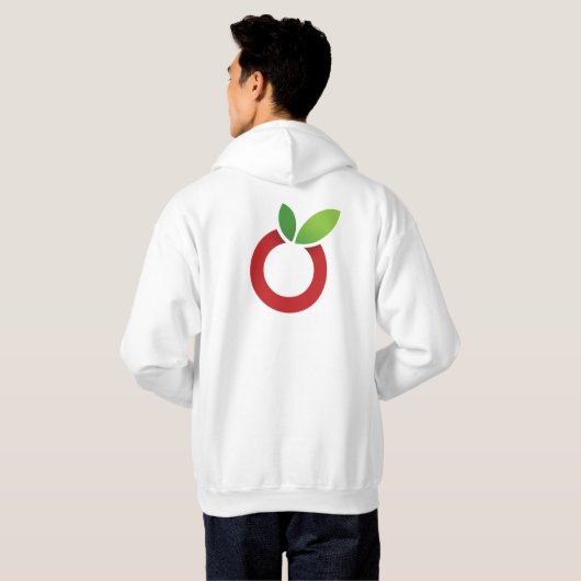 OurGroceries Mannen Hoodie (Achterkant volledig)