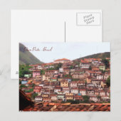Ouro Preto, Minas Gerais, Brazilië Briefkaart (Voorkant / Achterkant)
