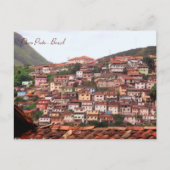 Ouro Preto, Minas Gerais, Brazilië Briefkaart (Voorkant)