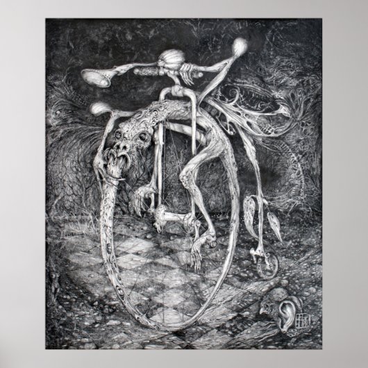 OUROBOORS PERPETUELE MOTIEREMACHINE POSTER (Voorkant)