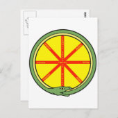 Ouroboros Briefkaart (Voorkant / Achterkant)