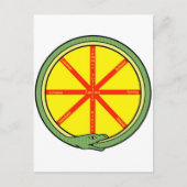 Ouroboros Briefkaart (Voorkant)