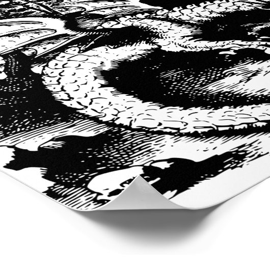 Ouroboros Dragon Poster (Hoek)