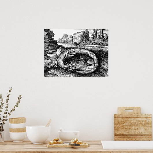 Ouroboros Dragon Poster (Keuken)
