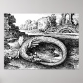 Ouroboros Dragon Poster (Voorkant)