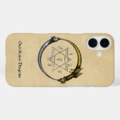 Ouroboros Dragons met naam Case-Mate iPhone Case (Achterkant (horizontaal))