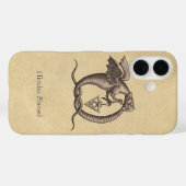 Ouroboros Dragons met naam Case-Mate iPhone Case (Achterkant (horizontaal))