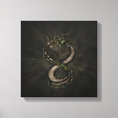 Ouroboros - Infinity Dragon Canvas Afdruk (Voorkant)
