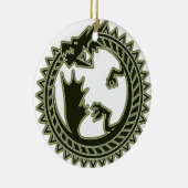 Ouroboros Keramisch Ornament (Rechts)