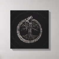 Ouroboros met levensboom