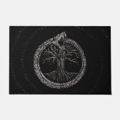 Ouroboros met levensboom deurmat (Voorkant)