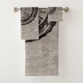 Ouroboros met Vegvisir Bad Handdoek (Insitu)