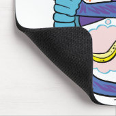 Ouroboros Monkey Mousepad Muismat (Hoek)