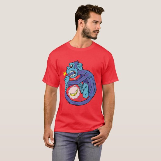 Ouroboros Monkey T-shirt (Voorkant volledig)