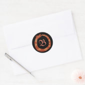 Ouroboros-monogram Ronde Sticker (Envelop)