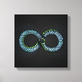Ouroboros - oneindig canvas afdruk (Voorkant)