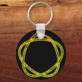 Ouroboros Pentagramm Sleutelhanger (Voorkant)