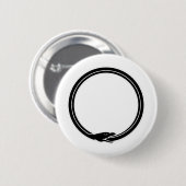 Ouroboros Ronde Button 5,7 Cm (Voorkant /achterkant)
