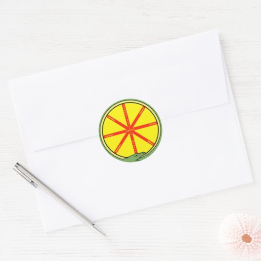 Ouroboros Ronde Sticker (Envelop)