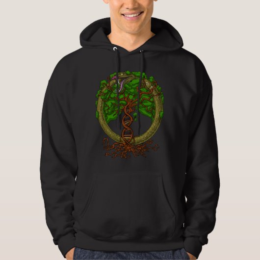 Ouroboros-slopboom Hoodie (Voorkant)