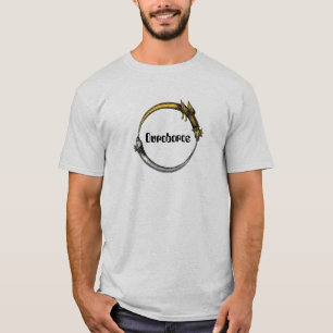 Ouroboros Snake en Dragon T-shirt
