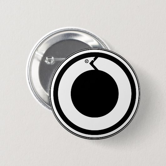 Ouroboros Snircle Button (Voorkant /achterkant)