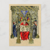 Ouroboros-symbool in het Alchemieboek Briefkaart (Voorkant)