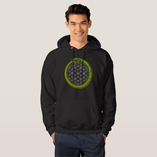 Ouroboros-vloergolf Hoodie (Voorkant volledig)