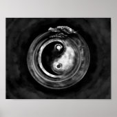 Ouroboros Yin - Yang Poster (Voorkant)
