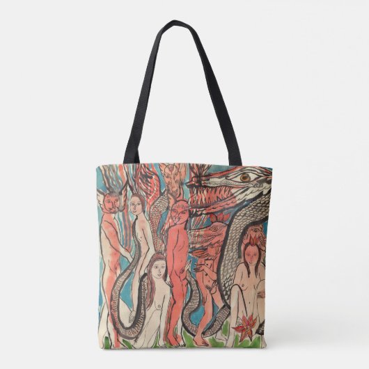 Ourobouric Echoes CANVAS TAS (Achterkant)