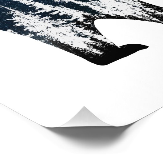 Ours Brun Animal Forêt Sauvage Oerwoud Natuur Mond Foto Afdruk (Hoek)