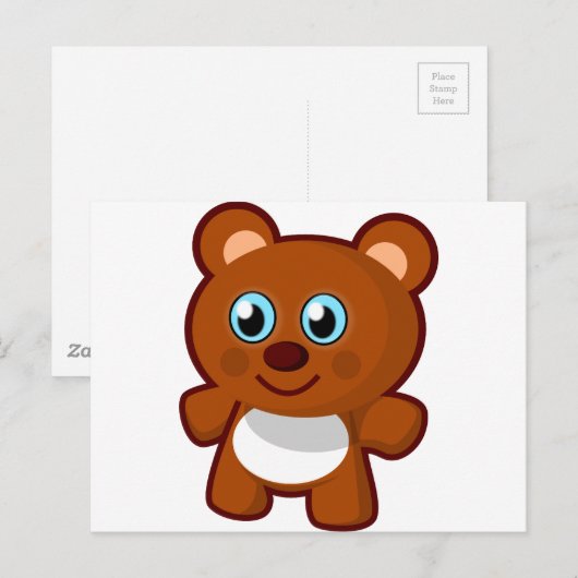 Ourson Briefkaart (Voorkant / Achterkant)
