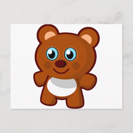 Ourson Briefkaart (Voorkant)
