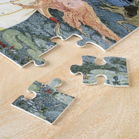 Ourson en Violette van Virginia Frances Sterrett Legpuzzel (Zijkant)