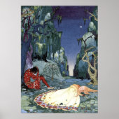 Ourson en Violette van Virginia Frances Sterrett Poster (Voorkant)
