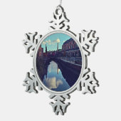 Ouseburn Tin Sneeuwvlok Ornament (Rechts)
