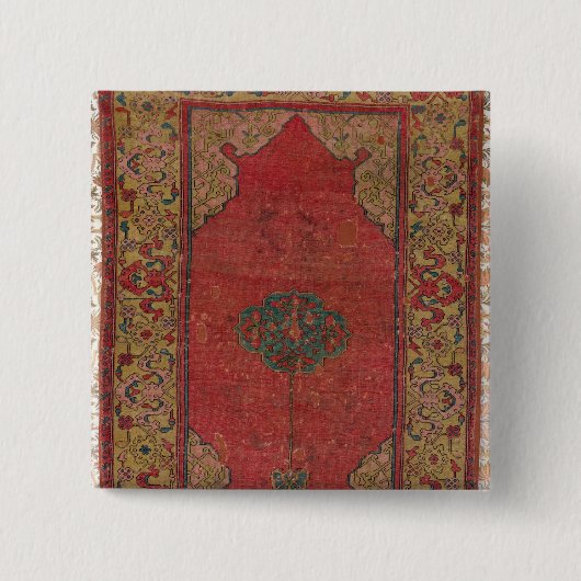 Oushak Rug Vierkante Button 5,1 Cm (Voorkant)