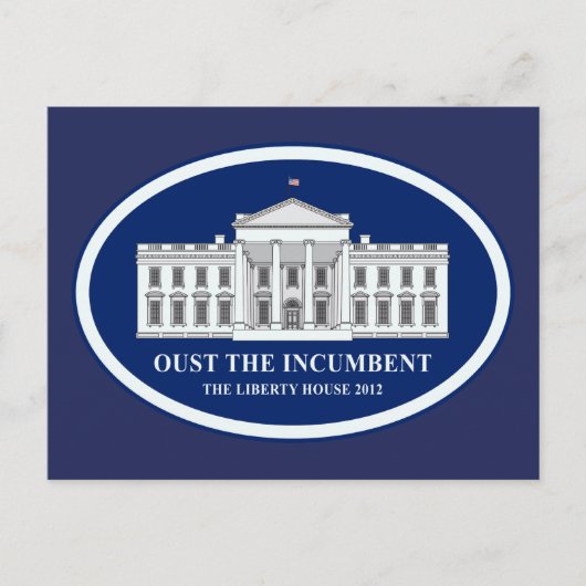 Oust the Inlogger - Liberty House 2012 Briefkaart (Voorkant)