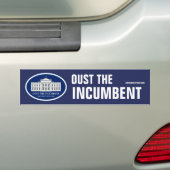 Oust the Inlogger - Liberty House 2012 Bumpersticker (Op auto)