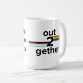 Out2together-logo-mok Koffiemok (Voorkant rechts)