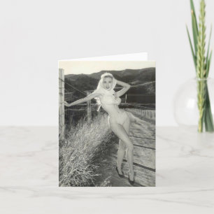 "Out for a Stroll" Note Kaart