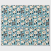 "Out for the Count" Schapencadeauverpakking Cadeaupapier (Vlak)