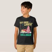 Out Here Lookin' Like A Snack Christmas Cakes Debb T-shirt (Voorkant volledig)