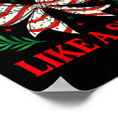 Out Here Lookin Like A Snack Funny Christmas Coque Poster (Hoek)