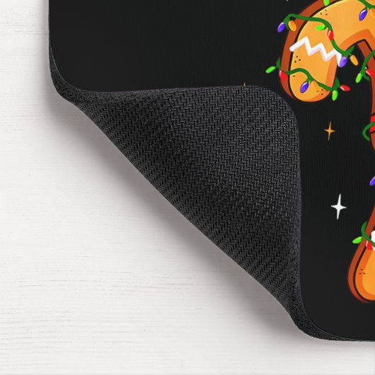 Out Here Looking Like A Snack Funny Boujee Xmas Gi Muismat (Hoek)