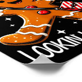 Out Here Looking Like A Snack Funny Boujee Xmas Gi Poster (Hoek)