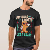 Out Here Looking Like A Snack Funny Boujee Xmas Gi T-shirt (Voorkant)